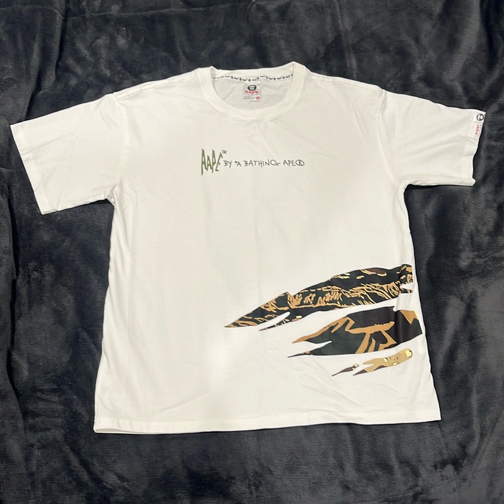 AAPE Apuvns T-Shirt Ivory